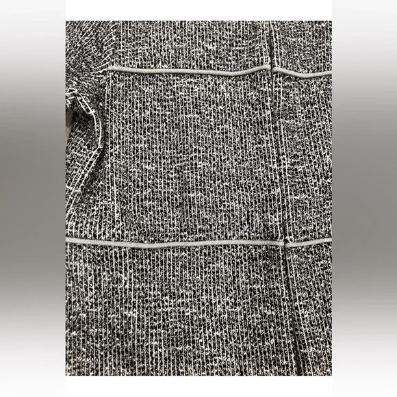 CAbi The Times Jacket Black White Gray Style 5299 Pockets Tweed Size Small - Picture 4 of 10